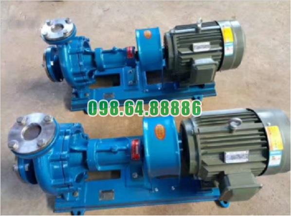 Bơm dầu công nghiệp chịu nhiệt RY100-65-200 cột áp 50 m, công suất 22 kW, lưu lượng 100 m3/h