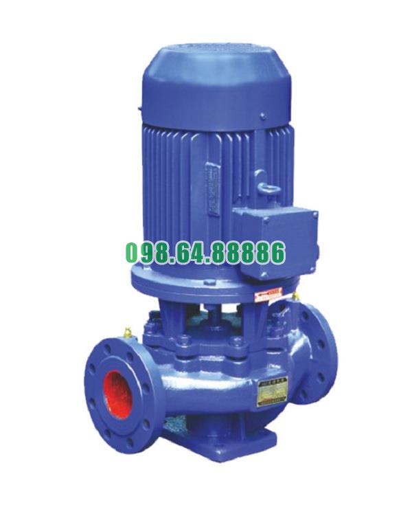 Máy bơm tăng áp, bơm ly tâm trục đứng inline ISG100-200A, IRG100-200A 18.5kw, 93.5m3, 44m