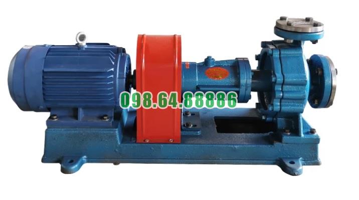 Bơm dầu công nghiệp chịu nhiệt RY40-25-200 cột áp 50 m, công suất 4 kW, tốc độ 2900 vòng/phút, lưu lượng 10 m3/h