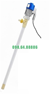 Bơm phuy 7m cột áp, cánh nhựa PVDF JDT-600W